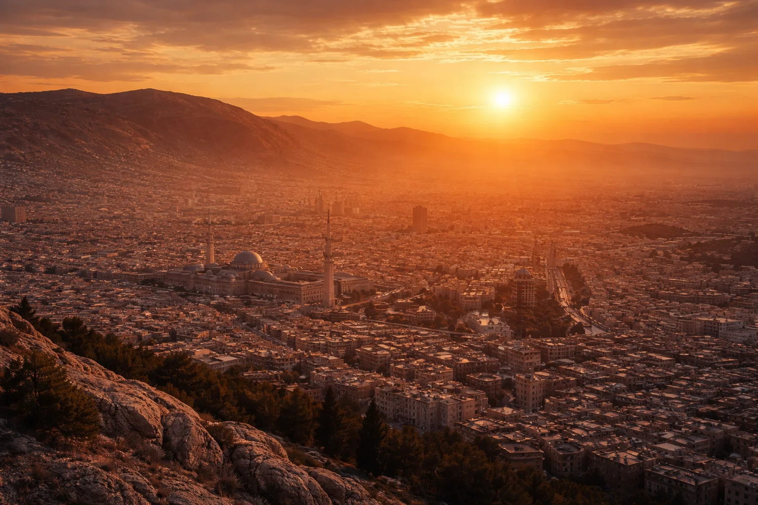 Damascus skyline